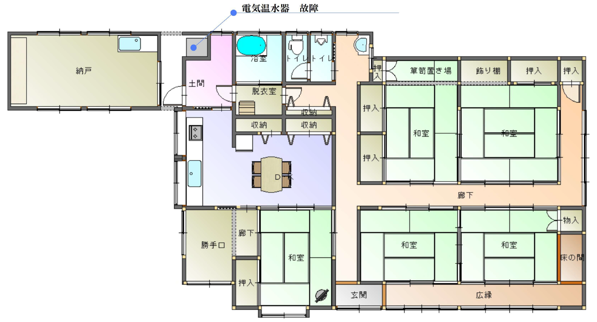 detached 大字三田井