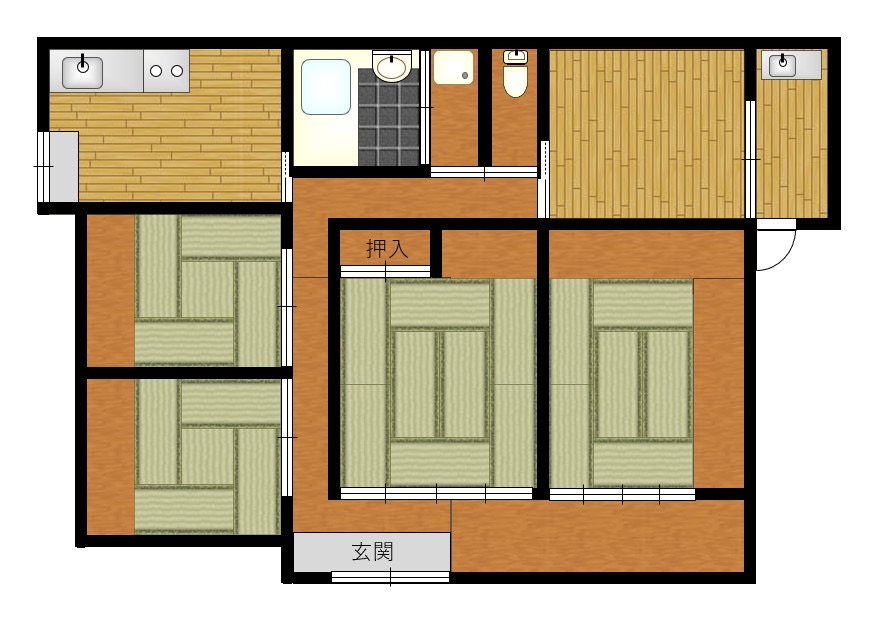 detached 日南市楠原