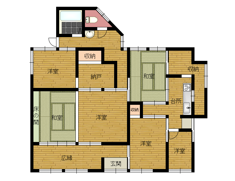 detached 日南市北郷町